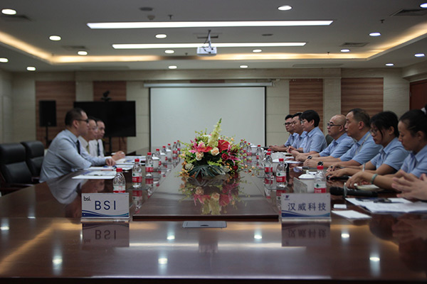 Hanwei Electronics Group & BSI Reached A Strategic Cooperation