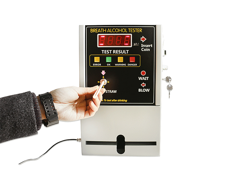 AT319 vending alcohol breath tester